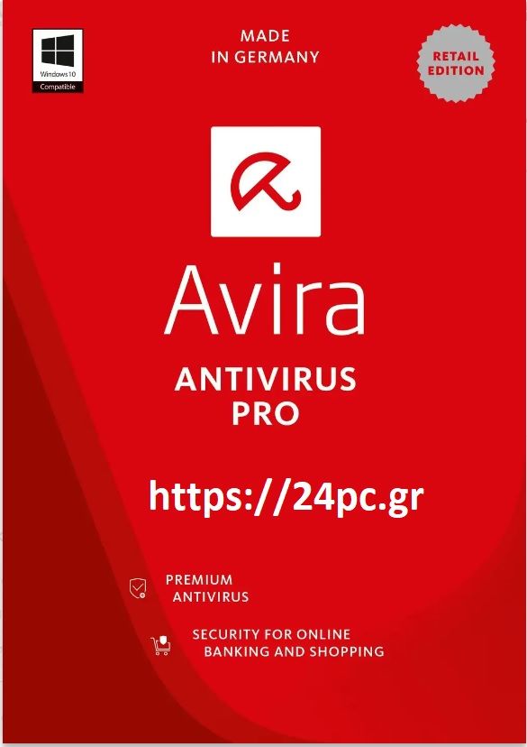 Antivirus Avira PRO - 1 χρήστης - 1 έτος