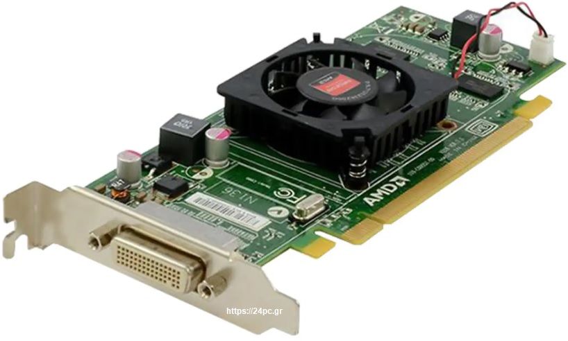 Κάρτα γραφικών AMD Radeon HD5450 DDR3 DMS59 512MB - VGA - PCI EX - Low Profile - Refurbished