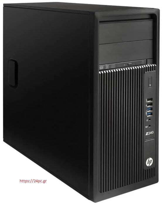 Υπολογιστής Workstation PC WS HP Z240 MT E3-1245V5/1X8GB/256GB-SSD/ODD