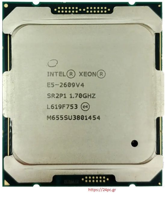 Επεξεργαστής INTEL XEON 8C E5-2609V4 1.7GHz/20MB/6.4G/85W LGA2011-3 -Refurbished