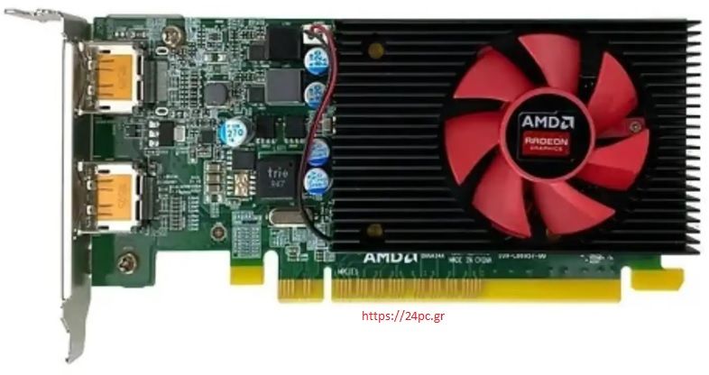 Κάρτα γραφικών VGA 1GB AMD RADEON V337 DVI/DPORT PCI-EX LP Refurbished