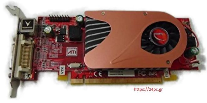 Κάρτα γραφικών VGA 512MB VISIONTEK HD4350 DMS59/SVIDEO PCI-E LP Refurbished