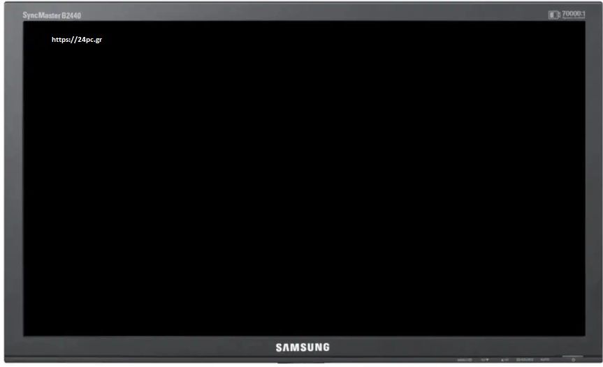 οθόνη 24 ιντσών TFT SAMSUNG B2440 NO BASE BL WIDE GA- μεταχειρισμένη