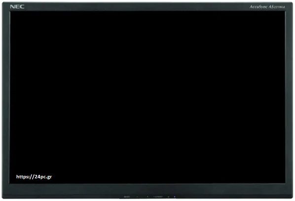 οθόνη 22 ιντσών TFT NEC AS221WM BL WIDE NO BASE GA refurbished
