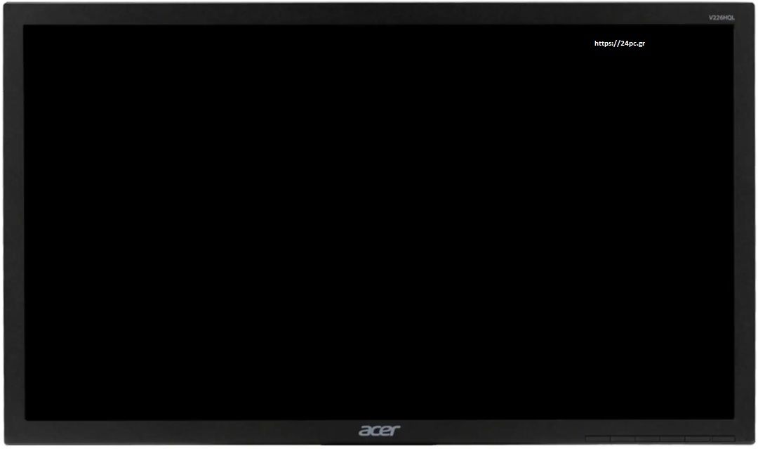 οθόνη 22 ιντσών LED ACER V226HQL BL WIDE NO BASE GA- μεταχειρισμένη