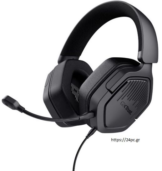 Ακουστικά Trust headset GXT492 CARUS black 25447 Καινούργια