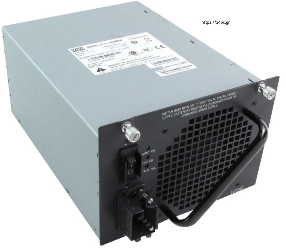 Τροφοδοτικό POWER SUPPLY NET CISCO CATALYST 4500 PWR-C45-1400AC -Refurbished