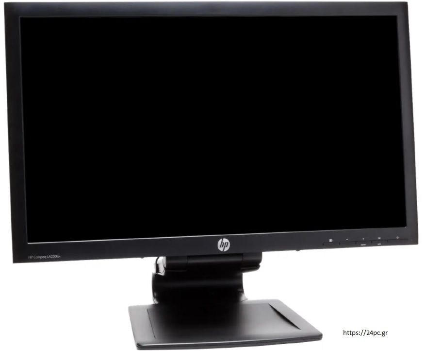 οθόνη 23 ιντσών LED HP LA2306X (DP OFF) BL GA μεταχειρισμένη