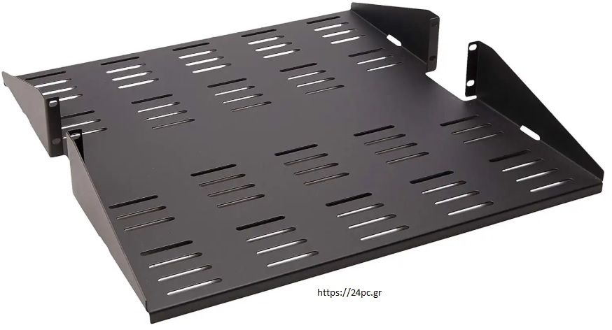 RACK MOUNT SHELF RACKSOLUTIONS 2U 19 ιντσών BLACK Καινούργιο