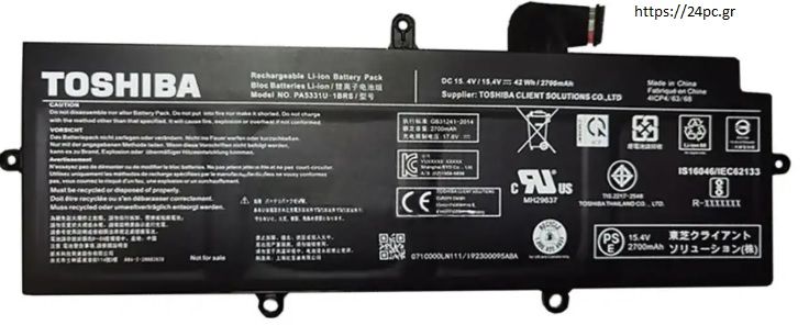 TOSHIBA TECRA R40 BATTERY GA - PA5331U-1BRS Refurbished