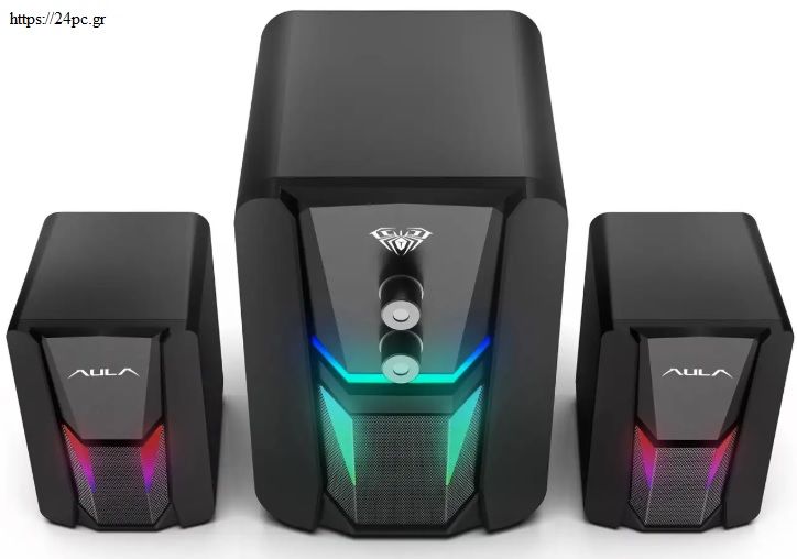 Ηχείο Aula N-189 RGB DESKTOP STEREO 2.1 Καινούργιο