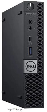 Υπολογιστής Dell OptiPlex 7070 Micro - i5 9500T - 8GB - 256GB M2 - W11 - Intel® UHD Graphics 630 - Μεταχειρισμένος