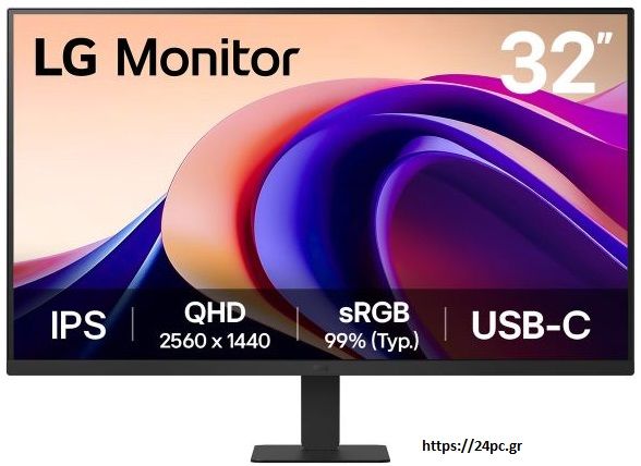 Οθόνη LG 32U631A 31.5 ιντσών - QHD IPS - 100Hz - Καινούργια