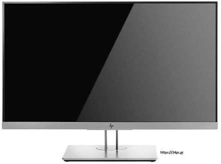 Οθόνη υπολογιστή Hp E243 24 ιντσών - LED IPS - Wide - Μαύρη με Ασημί - Μεταχειρισμένη