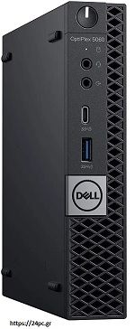 Υπολογιστής Dell 5060 Micro - i5 8500T - 8GB - 256GB M2 - W11 - Intel UHD Graphics 630 - Refurbished