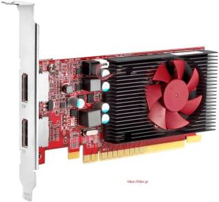 Κάρτα γραφικών Amd Radeon R7 430 - 2GB - GDDR5 - VGA - 2x Display Port - PCI EX - Low Profile - Refurbished
