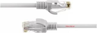 240218121538_1 Καλώδιο Ethernet Patch Cord Utp γρήγορο Cat6E - 10 μέτρα - Γκρι - Καινούργιο