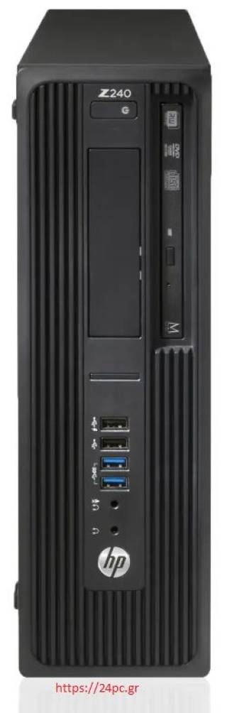 Υπολογιστής Workstation PC WS HP Z240 SFF E3-1225v5/1X8GB/256GB-SSD/ODD