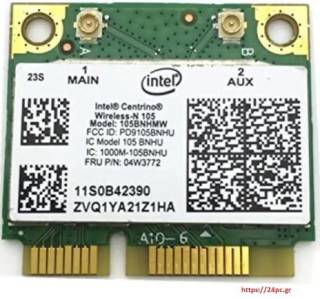 250414134511 Network αντάπτορας WIFI Intel wireless-n 105BNHU WIFI card για Lenovo tiny - Refurbished