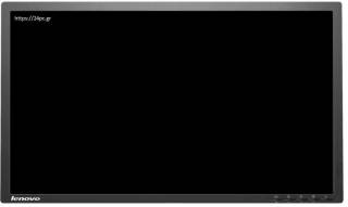 Οθόνη 24 ιντσών LED IPS LENOVO T2424pA BL (DP OFF) NO BASE GA- μεταχειρισμένη