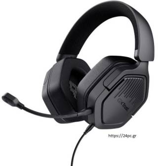 Ακουστικά Trust headset GXT492 CARUS black 25447 Καινούργια