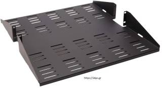 250529221419 RACK MOUNT SHELF RACKSOLUTIONS 2U 19 ιντσών BLACK Καινούργιο