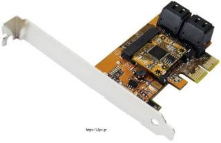 CONTROLLER 8xSERIAL RS232  PCI-E Καινούργιο LP