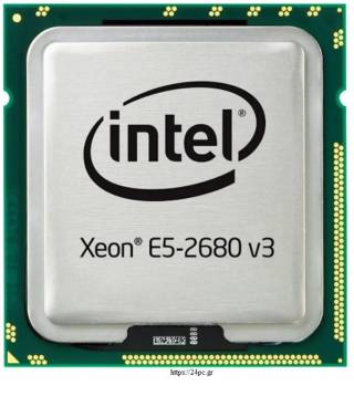 250701125456 Επεξεργαστής CPU Intel XEON 12C E5-2680V3 2.5GHz/30MB/9.6G/120W LGA2011-3 Ανακατασκευασμένος