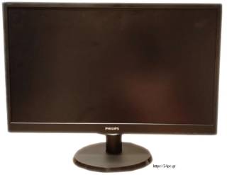 οθόνη 24 ιντσών LED IPS Philips 240V5Q BL WIDE MU GA refurbished