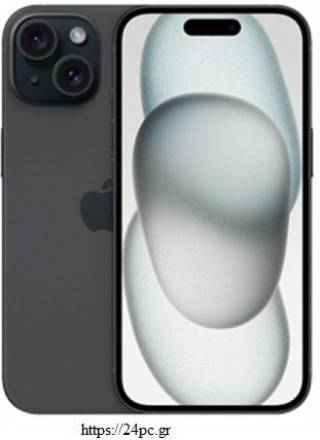 iPhone 15, 128GB, Black Ανακατασκευασμένο