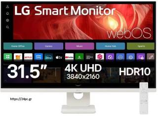 Οθόνη LG Smart 32U721SA 31.5 ιντσών - 4K VA - 60Hz - Καινούργια