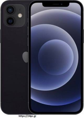 iPhone 12 - 128GB - 5G - Black - Ανακατασκευασμένο