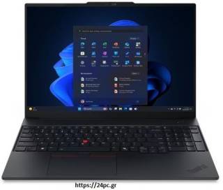 Λάπτοπ Lenovo ThinkPad E16 Gen 3 16 ιντσών - Core 7 240H - 16GB - 512GB SSD - W11P - Intel® Graphics - Καινούργιο