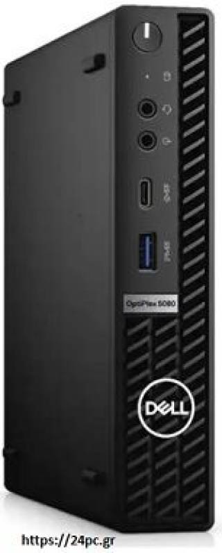 Υπολογιστής Dell 5080 Micro - i5 10400T - 8GB - 256GB SSD - W11 - Intel UHD Graphics 630 - Refurbished